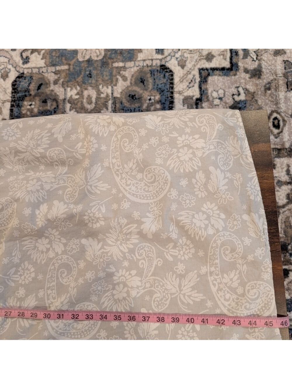 Lace Trim Floral Nightgown,100% Cotton,By Alexander Del Rossa.Size Small - Picture 5 of 6
